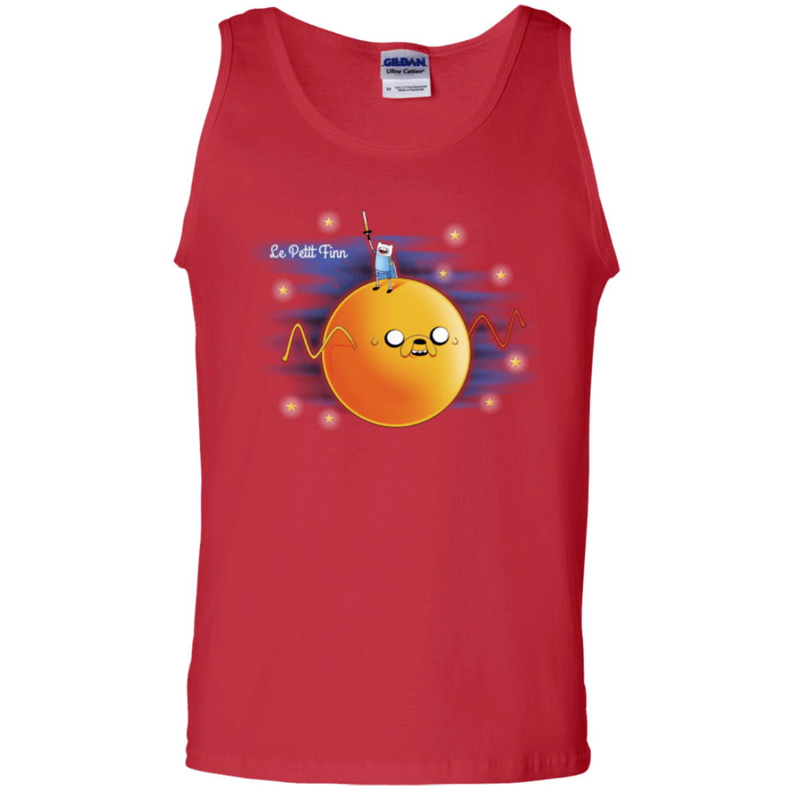 T-Shirts Red / S Le Petit Finn Men's Tank Top