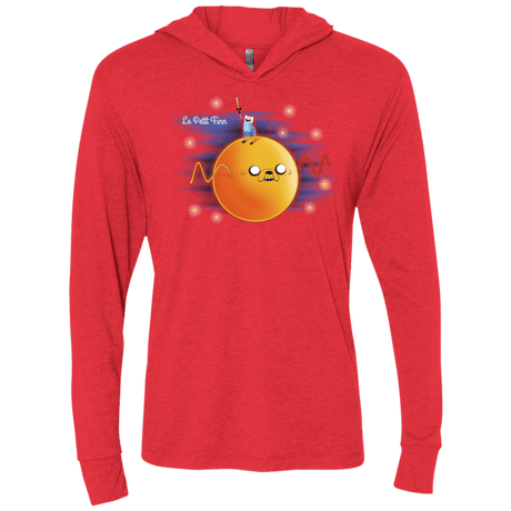 T-Shirts Vintage Red / X-Small Le Petit Finn Triblend Long Sleeve Hoodie Tee