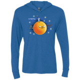 T-Shirts Vintage Royal / X-Small Le Petit Finn Triblend Long Sleeve Hoodie Tee