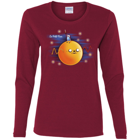 T-Shirts Cardinal / S Le Petit Finn Women's Long Sleeve T-Shirt