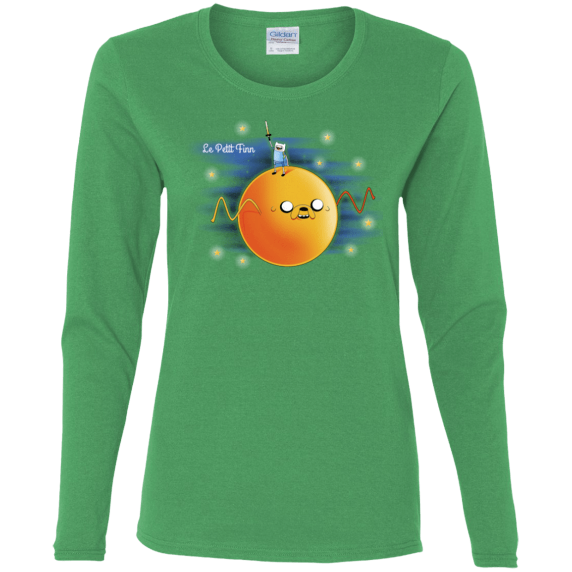 T-Shirts Irish Green / S Le Petit Finn Women's Long Sleeve T-Shirt