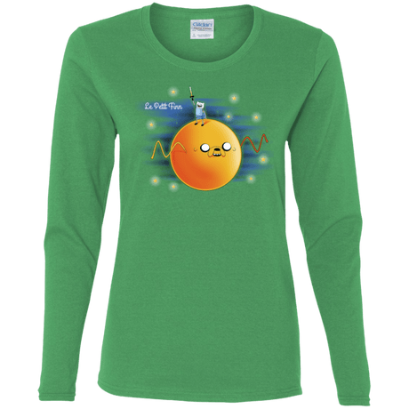 T-Shirts Irish Green / S Le Petit Finn Women's Long Sleeve T-Shirt