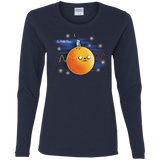 T-Shirts Navy / S Le Petit Finn Women's Long Sleeve T-Shirt