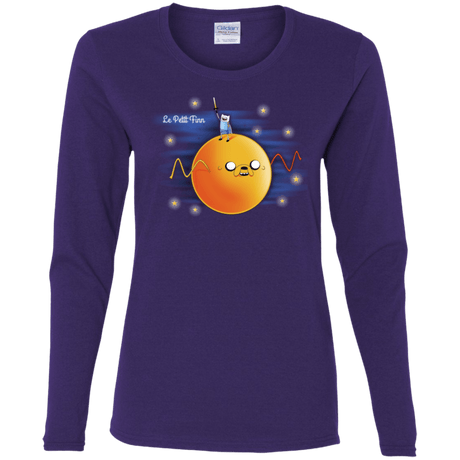 T-Shirts Purple / S Le Petit Finn Women's Long Sleeve T-Shirt