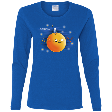 T-Shirts Royal / S Le Petit Finn Women's Long Sleeve T-Shirt