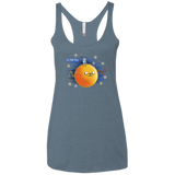 T-Shirts Indigo / X-Small Le Petit Finn Women's Triblend Racerback Tank