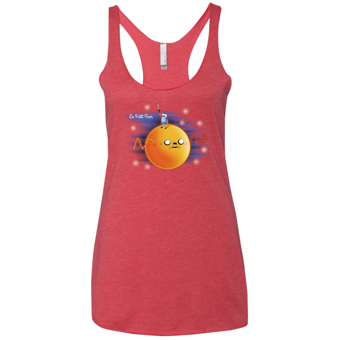 T-Shirts Vintage Red / X-Small Le Petit Finn Women's Triblend Racerback Tank