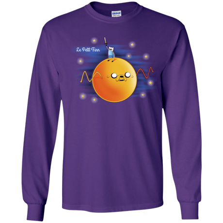 T-Shirts Purple / YS Le Petit Finn Youth Long Sleeve T-Shirt