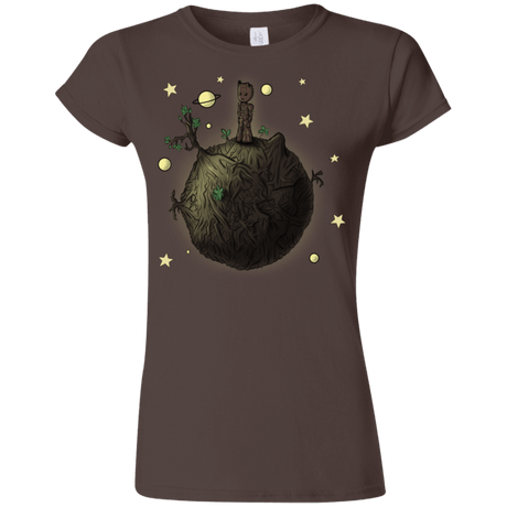 T-Shirts Dark Chocolate / S Le Petit Groot Junior Slimmer-Fit T-Shirt