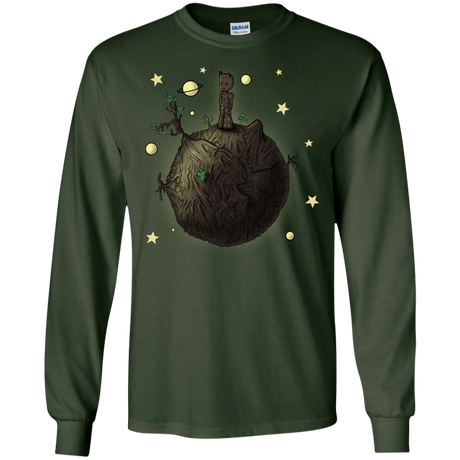 T-Shirts Forest Green / S Le Petit Groot Men's Long Sleeve T-Shirt