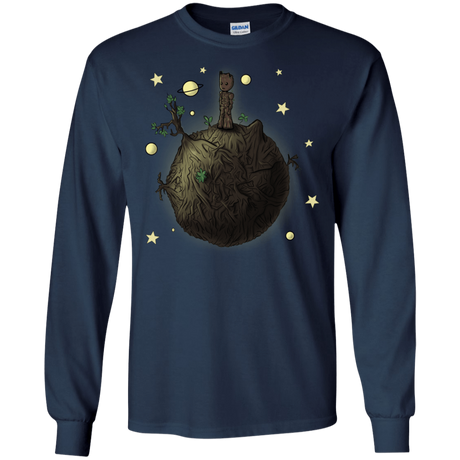 T-Shirts Navy / S Le Petit Groot Men's Long Sleeve T-Shirt