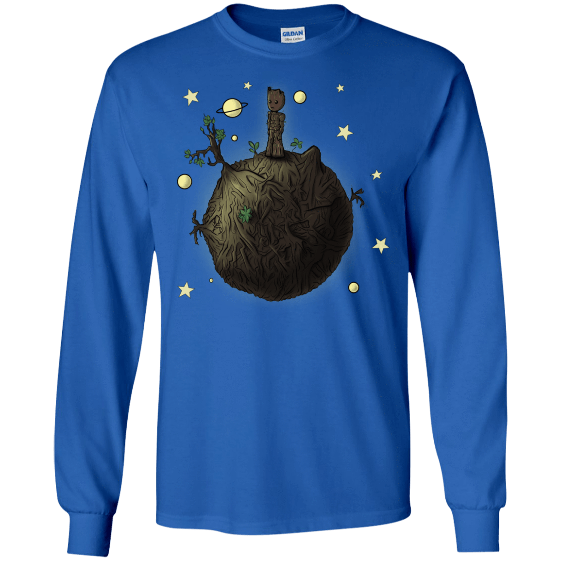 T-Shirts Royal / S Le Petit Groot Men's Long Sleeve T-Shirt