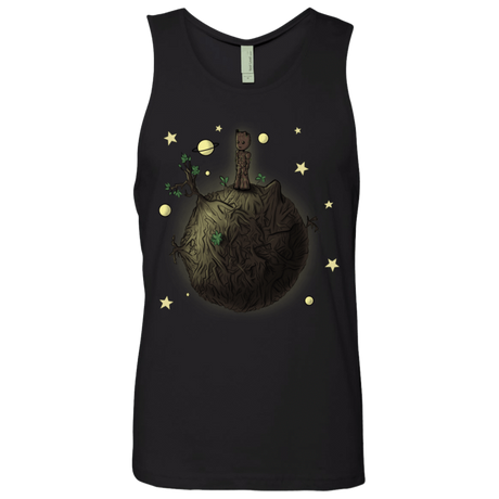 T-Shirts Black / S Le Petit Groot Men's Premium Tank Top