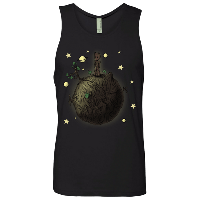 T-Shirts Black / S Le Petit Groot Men's Premium Tank Top