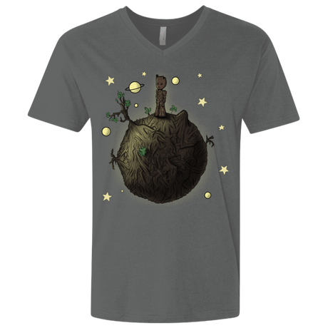 T-Shirts Heavy Metal / X-Small Le Petit Groot Men's Premium V-Neck