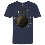 T-Shirts Midnight Navy / X-Small Le Petit Groot Men's Premium V-Neck