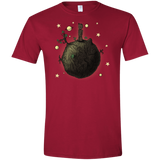 T-Shirts Cardinal Red / S Le Petit Groot Men's Semi-Fitted Softstyle