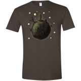 T-Shirts Dark Chocolate / S Le Petit Groot Men's Semi-Fitted Softstyle