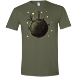 T-Shirts Military Green / S Le Petit Groot Men's Semi-Fitted Softstyle