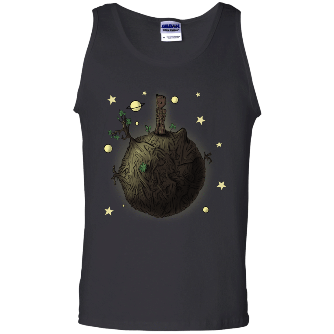 T-Shirts Black / S Le Petit Groot Men's Tank Top