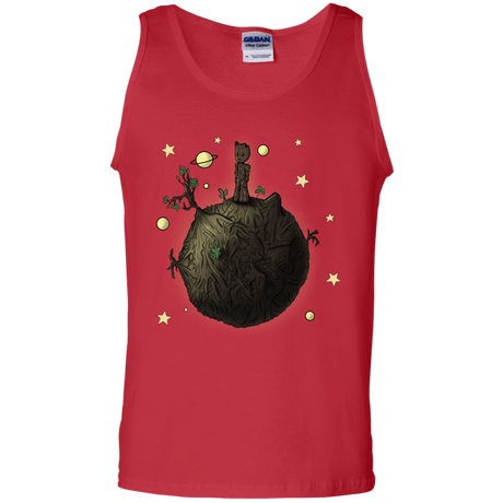 T-Shirts Red / S Le Petit Groot Men's Tank Top