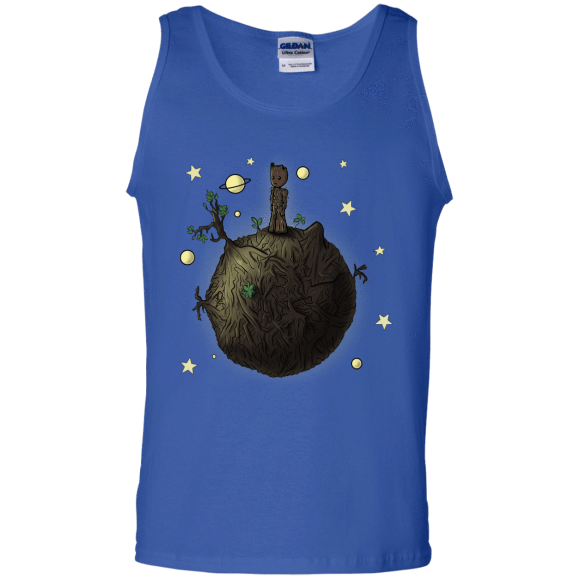 T-Shirts Royal / S Le Petit Groot Men's Tank Top
