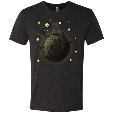 T-Shirts Vintage Black / S Le Petit Groot Men's Triblend T-Shirt