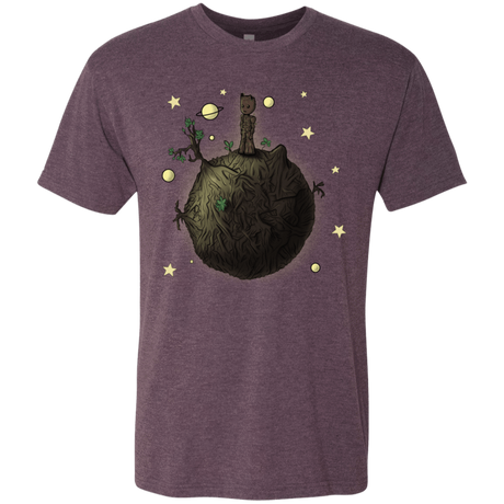 T-Shirts Vintage Purple / S Le Petit Groot Men's Triblend T-Shirt