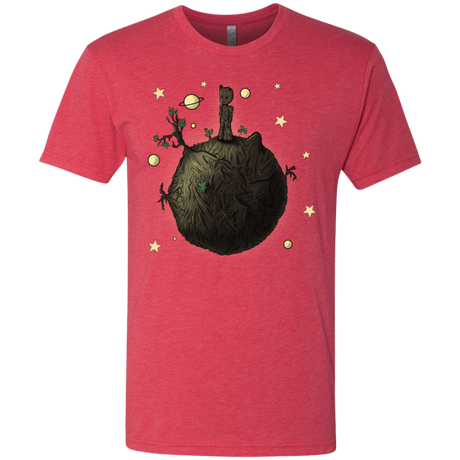 T-Shirts Vintage Red / S Le Petit Groot Men's Triblend T-Shirt