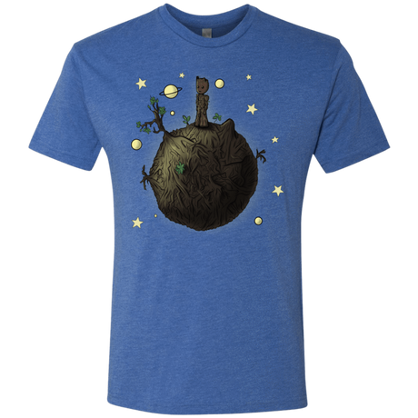T-Shirts Vintage Royal / S Le Petit Groot Men's Triblend T-Shirt