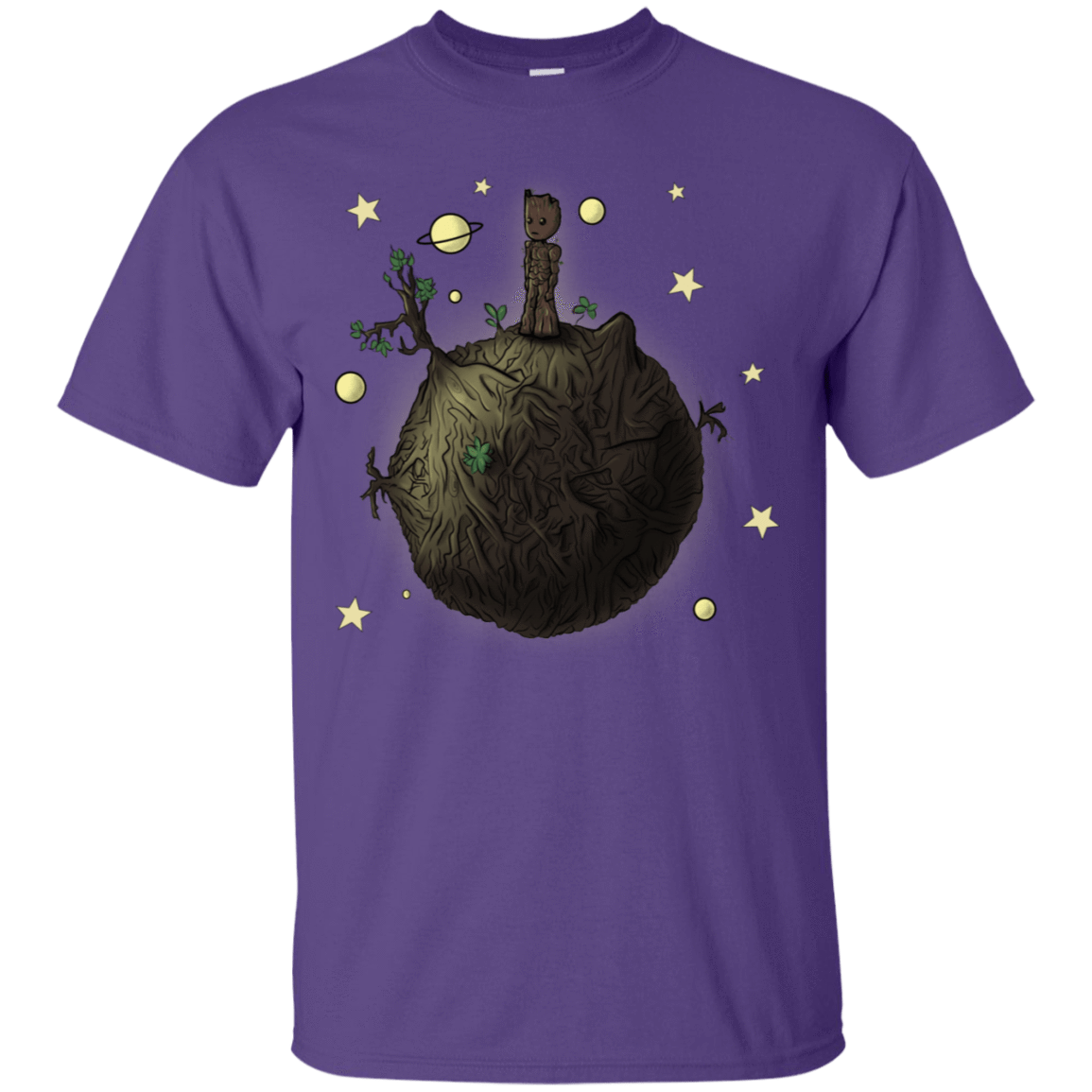T-Shirts Purple / S Le Petit Groot T-Shirt