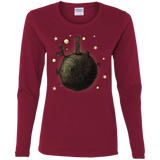 T-Shirts Cardinal / S Le Petit Groot Women's Long Sleeve T-Shirt