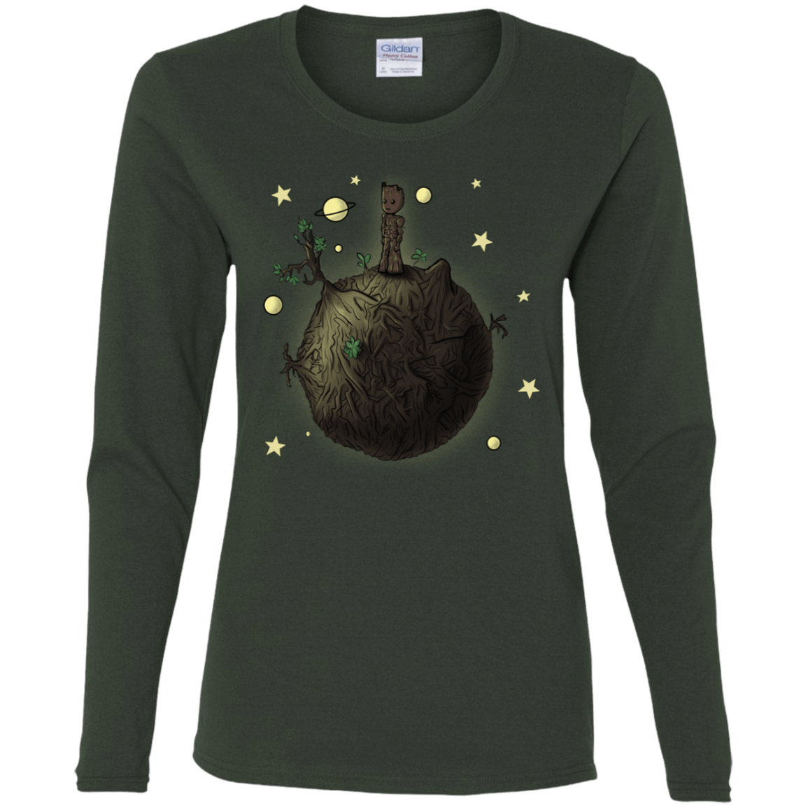 T-Shirts Forest / S Le Petit Groot Women's Long Sleeve T-Shirt