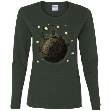 T-Shirts Forest / S Le Petit Groot Women's Long Sleeve T-Shirt