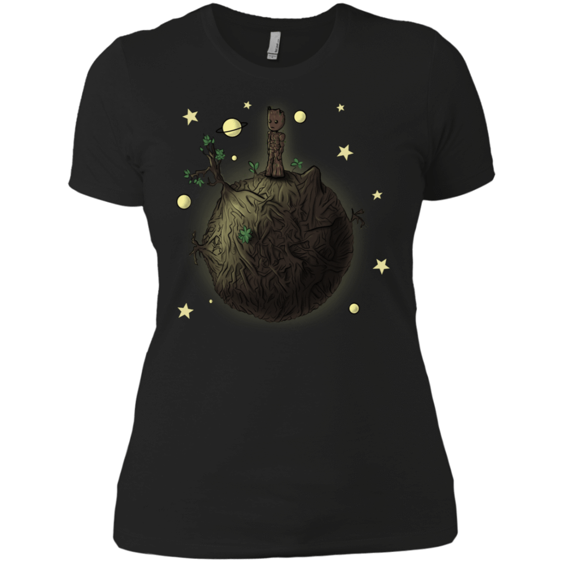 T-Shirts Black / X-Small Le Petit Groot Women's Premium T-Shirt