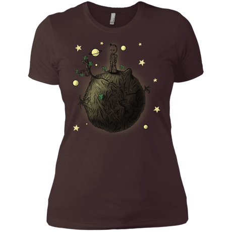 T-Shirts Dark Chocolate / X-Small Le Petit Groot Women's Premium T-Shirt
