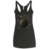 T-Shirts Vintage Black / X-Small Le Petit Groot Women's Triblend Racerback Tank