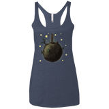 T-Shirts Vintage Navy / X-Small Le Petit Groot Women's Triblend Racerback Tank