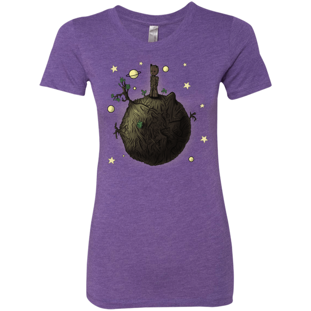 T-Shirts Purple Rush / S Le Petit Groot Women's Triblend T-Shirt