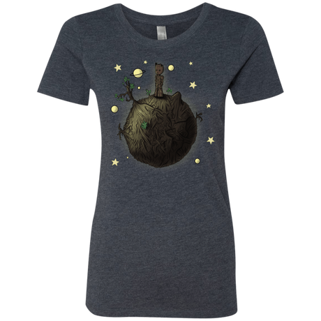 T-Shirts Vintage Navy / S Le Petit Groot Women's Triblend T-Shirt