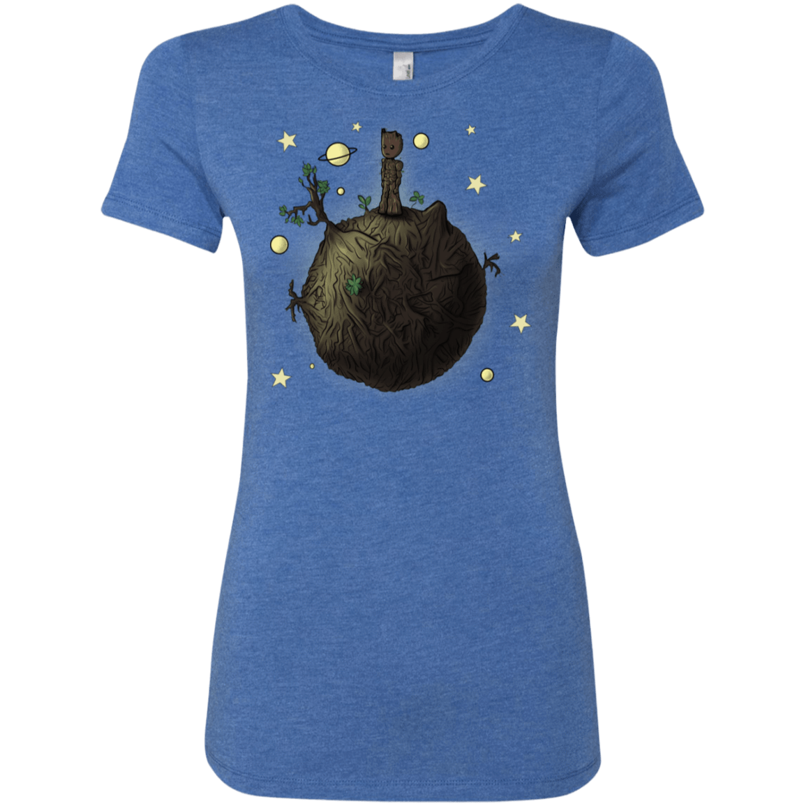 T-Shirts Vintage Royal / S Le Petit Groot Women's Triblend T-Shirt