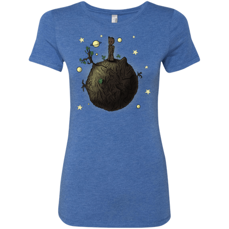 T-Shirts Vintage Royal / S Le Petit Groot Women's Triblend T-Shirt