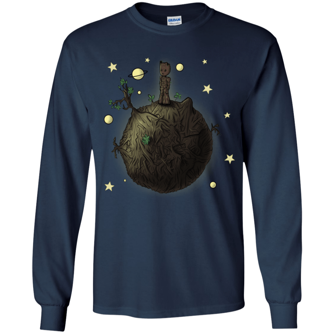 T-Shirts Navy / YS Le Petit Groot Youth Long Sleeve T-Shirt