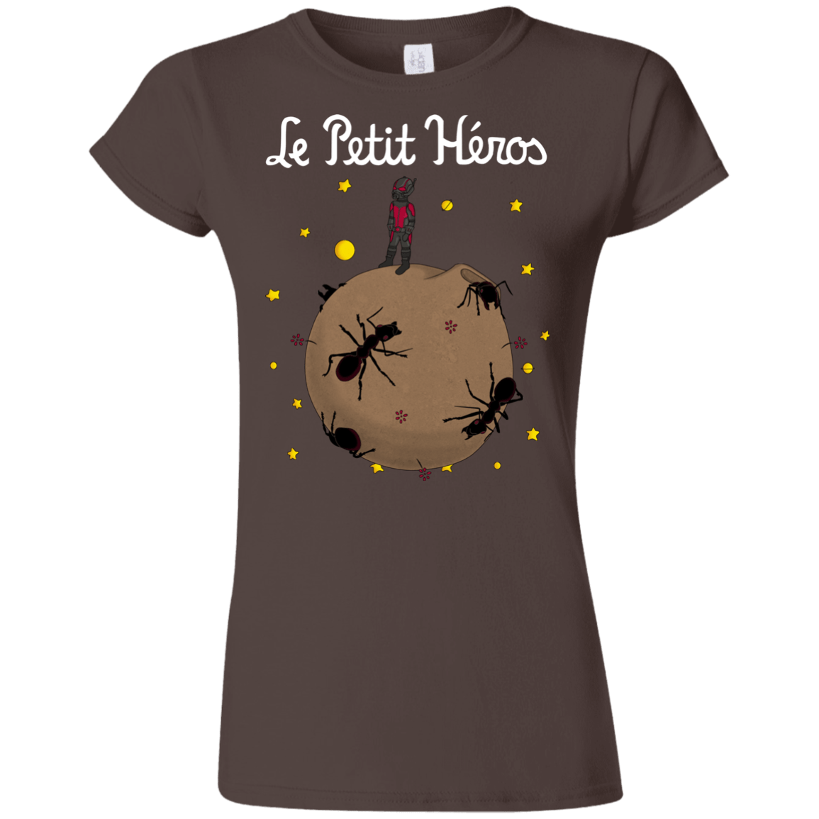 T-Shirts Dark Chocolate / S Le Petit Héros Junior Slimmer-Fit T-Shirt