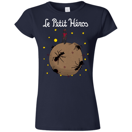 T-Shirts Navy / S Le Petit Héros Junior Slimmer-Fit T-Shirt