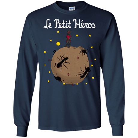 T-Shirts Navy / S Le Petit Héros Men's Long Sleeve T-Shirt