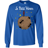 T-Shirts Royal / S Le Petit Héros Men's Long Sleeve T-Shirt