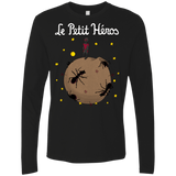 T-Shirts Black / S Le Petit Héros Men's Premium Long Sleeve