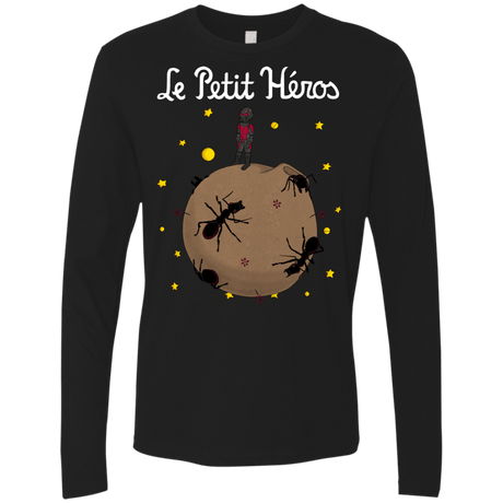 T-Shirts Black / S Le Petit Héros Men's Premium Long Sleeve