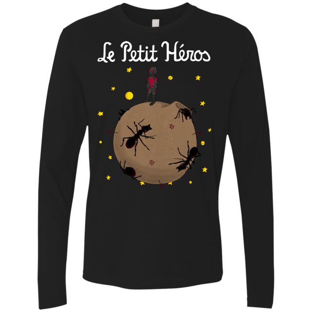 T-Shirts Black / S Le Petit Héros Men's Premium Long Sleeve